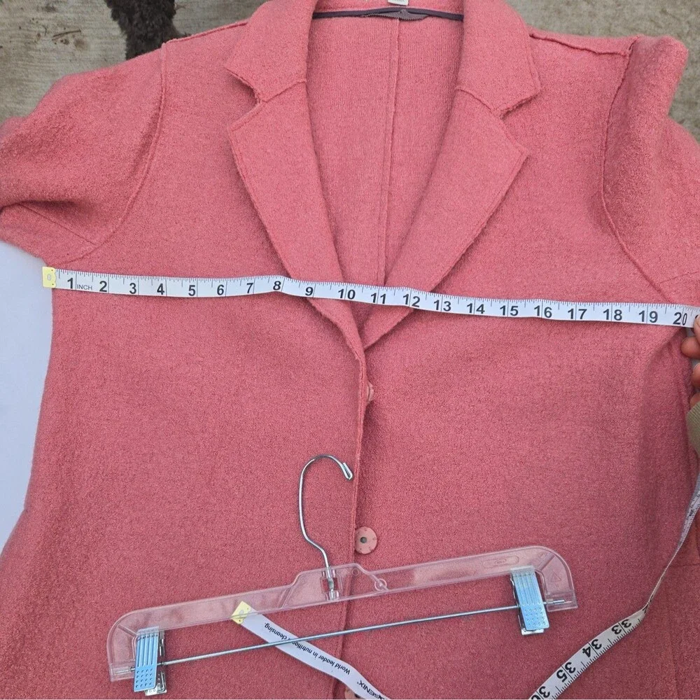 Boden Sally Pink Wool Blend Coat Size 10R - Picture 10 of 10